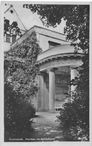 Rudolstadt Pavillon im Schloßpark ngl 180.488