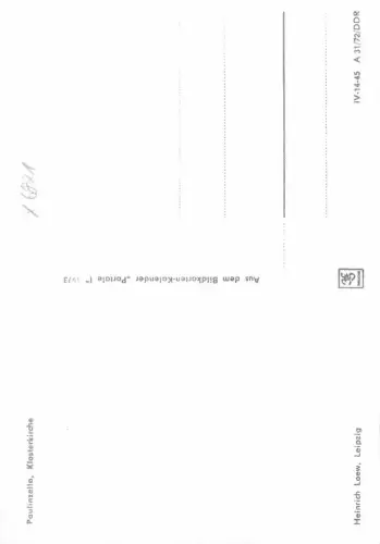 Paulinzella Klosterkirche ngl 180.507