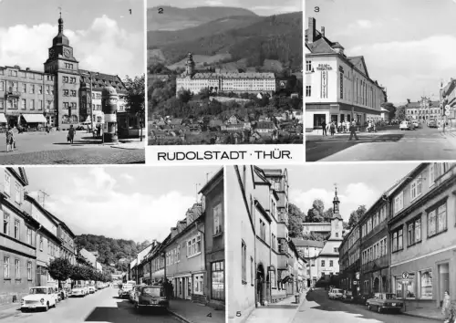 Rudolstadt Mehrbildkarte gl 180.495
