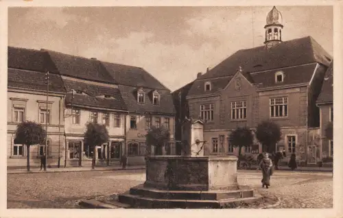 Bad Blankenburg Markt mit Rathaus ngl 180.517