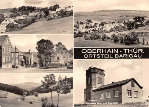 Oberhain Kr.Rudolstadt Ortsteil Barigau Mehrbildkarte gl 180.513