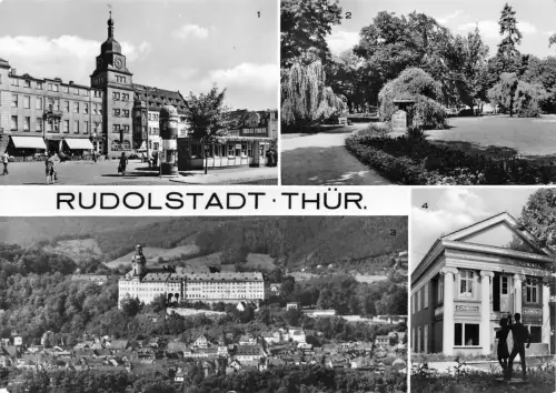 Rudolstadt Mehrbildkarte gl 180.496