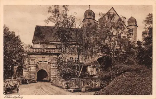 Schwarzburg (Thür.Wald) Eingang zum Schloß ngl 180.531