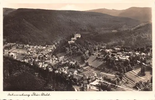 Schwarzburg (Thür.Wald) Panorama ngl 180.535