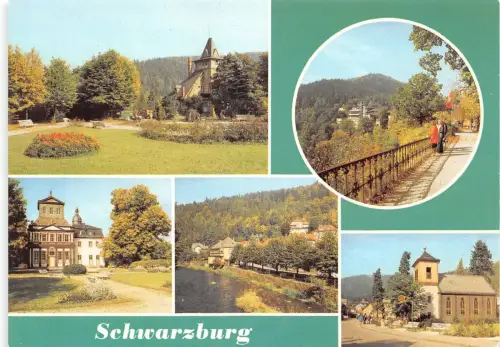 Schwarzburg (Thür.Wald) Mehrbildkarte ngl 180.555