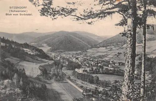 Sitzendorf Blick vom Sorbitztal ngl 180.562