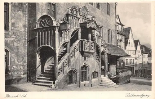 Pössneck Rathausaufgang ngl 180.569