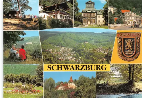 Schwarzburg (Thür.Wald) Mehrbildkarte ngl 180.550