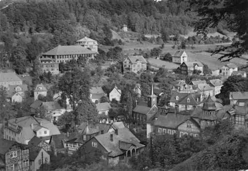 Schwarzburg (Thür.Wald) Panorama gl 180.545