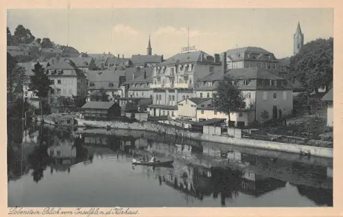 Bad Lobenstein Blick von Inselfels ngl 180.576