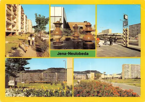 Jena-Neulobeda Mehrbildkarte ngl 180.588