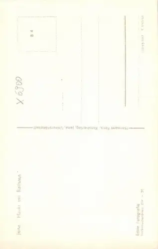 Jena Marktplatz mit Rathaus ngl 180.583