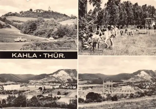 Kahla i.Th. Mehrbildkarte ngl 180.594