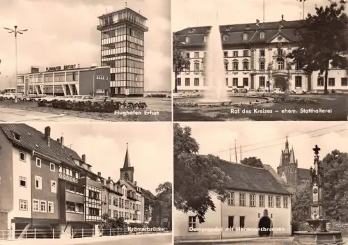 Erfurt Mehrbildkarte gl1974 180.607