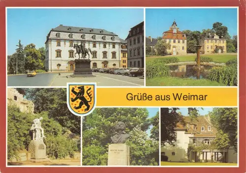 Weimar Mehrbildkarte ngl 180.629