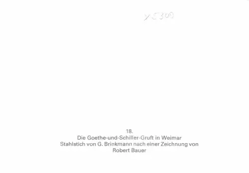 Weimar Goethe und Schillergruft ngl 180.616