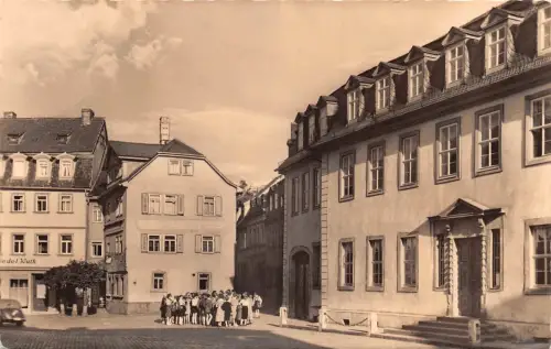 Weimar Goethehaus und Gasthaus "Zum weißen Schwan" gl1964 180.625