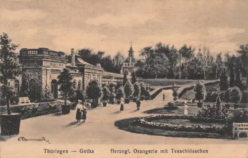 Gotha Herzogl. Orangerie mit Teeschlößchen ngl 180.639