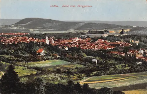 Gotha Blick vom Berggarten ngl 180.636