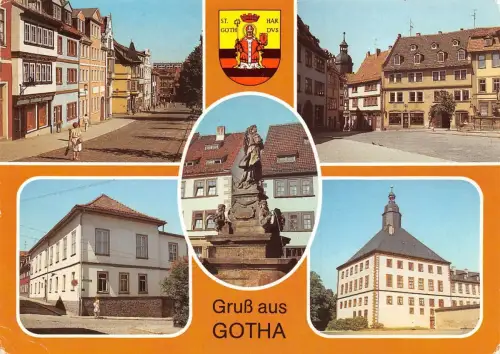 Gotha Mehrbildkarte gl1990 180.645