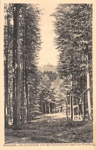 Eisenach Der Durchblick von der Hohen Sonne ngl 180.648