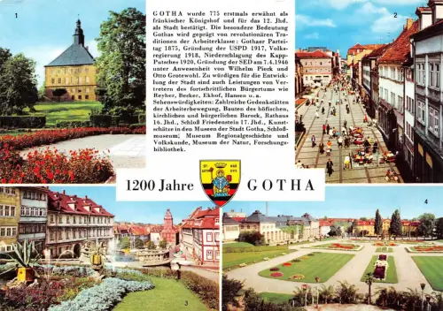 Gotha Mehrbildkarte ngl 180.644