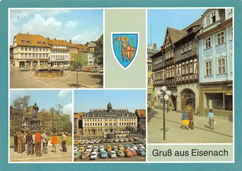 Eisenach Mehrbildkarte ngl 180.660
