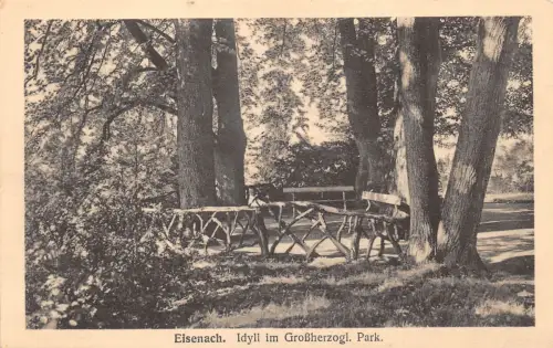 Eisenach Idyll im Großherzogl. Park ngl 180.651