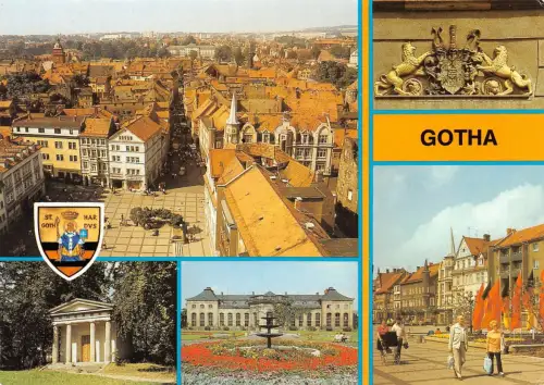Gotha Mehrbildkarte ngl 180.643
