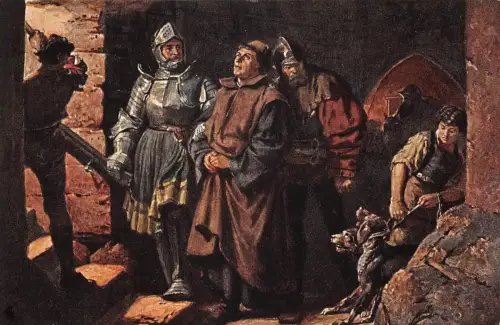 Eisenach Luther kommt auf die Wartburg ngl 180.668