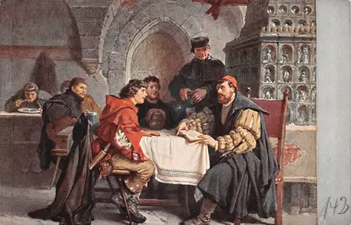 Eisenach Luther im Gasthof "Zum Bären" in Jena ngl 180.671