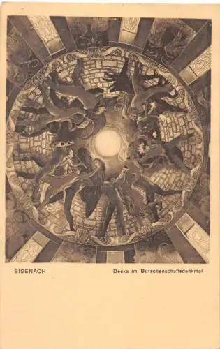 Eisenach Decke im Burschenschaftsdenkmal ngl 180.654