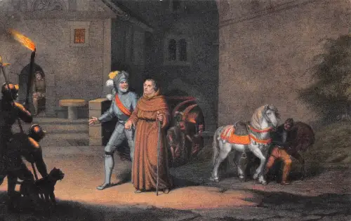 Eisenach Luther´s Ankunft auf der Wartburg ngl 180.670