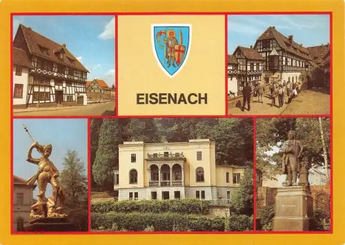 Eisenach Mehrbildkarte ngl 180.662