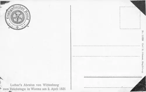 Eisenach Luther als Kurrende-Sänger ngl 180.666