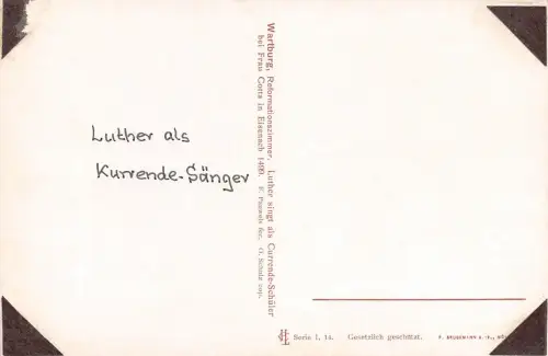 Eisenach Luther als Kurrende-Sänger ngl 180.665
