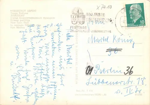 Leipzig Neues Rathaus gl 180.724