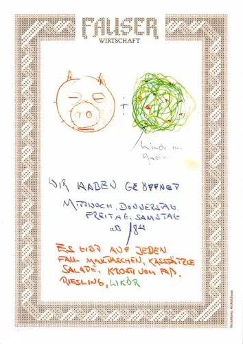 Leipzig Fauser Wirtschaft, keine AK ngl 180.726