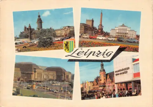 Leipzig Mehrbildkarte gl 180.744