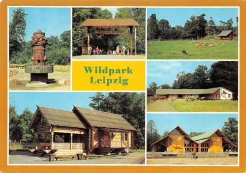 Leipzig Wildpark Mehrbildkarte ngl 180.746