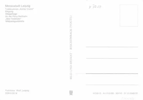 Leipzig Wildpark Mehrbildkarte ngl 180.746