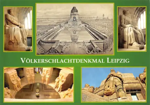 Leipzig Völkerschlachtdenkmal Mehrbildkarte ngl 180.749