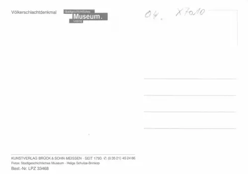 Leipzig Völkerschlachtdenkmal Mehrbildkarte ngl 180.749