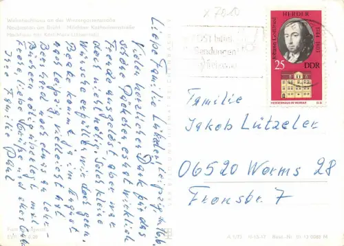 Leipzig Mehrbildkarte gl 180.755