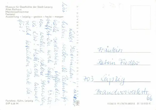 Leipzig Mehrbildkarte ngl 180.748