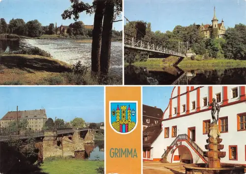 Grimma Mehrbildkarte gl1990 180.762