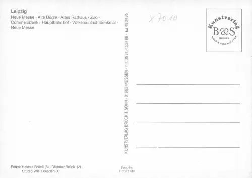 Leipzig Mehrbildkarte ngl 180.742