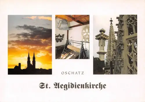 Oschatz Mehrbildkarte Teilansichten ngl 180.770