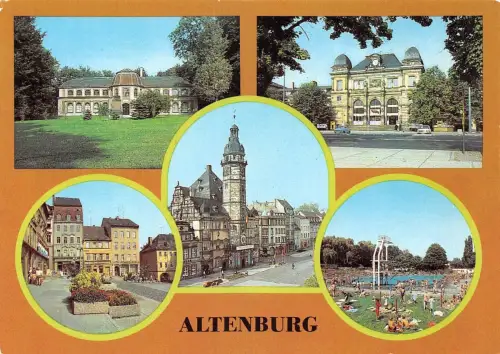 Altenburg S.-A. Mehrbildkarte ngl 180.788