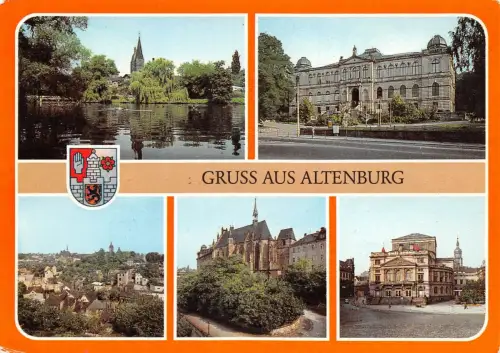 Altenburg S.-A. Mehrbildkarte gl1987 180.787
